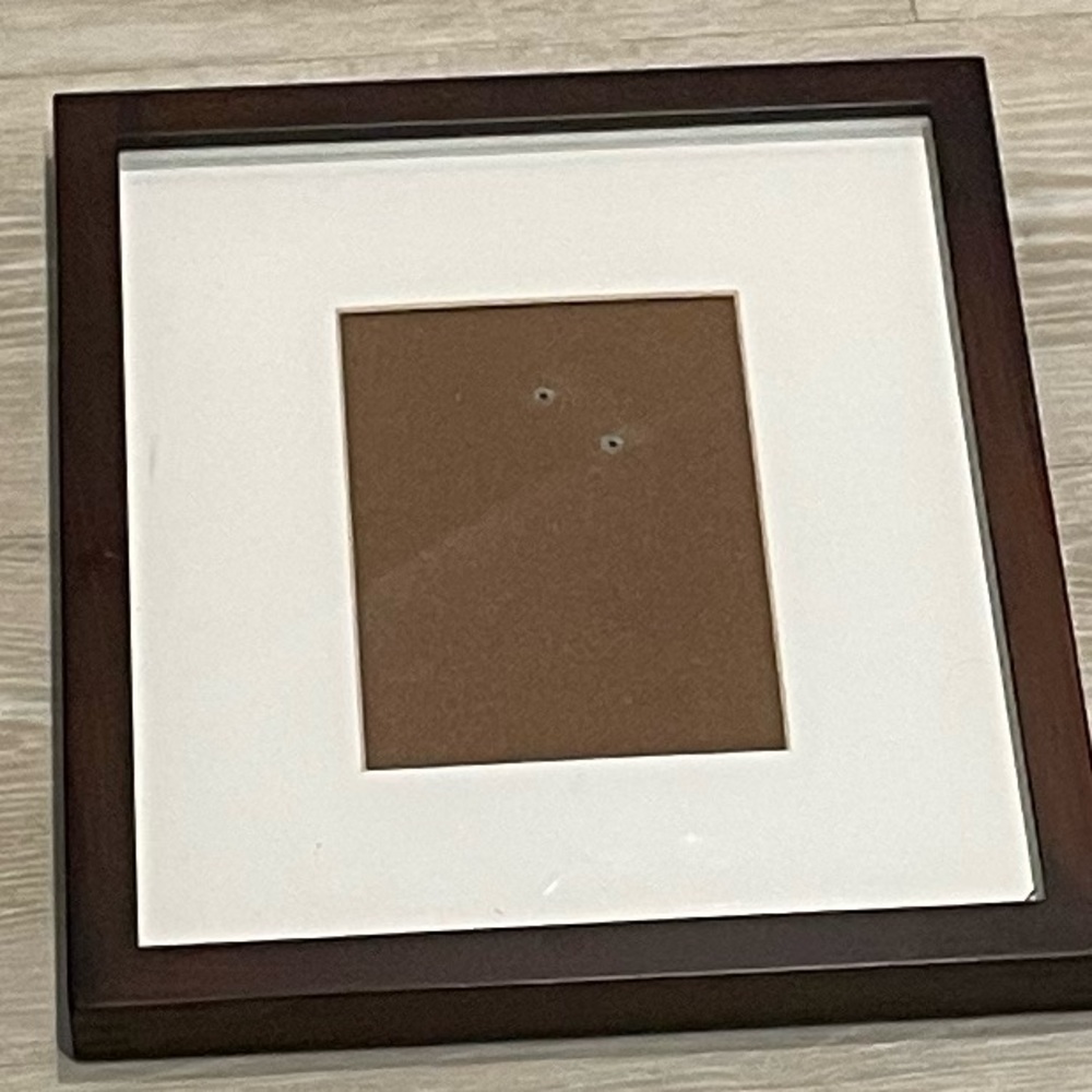 Pottery Barn Frame Walnut Color Matte 5 x 7